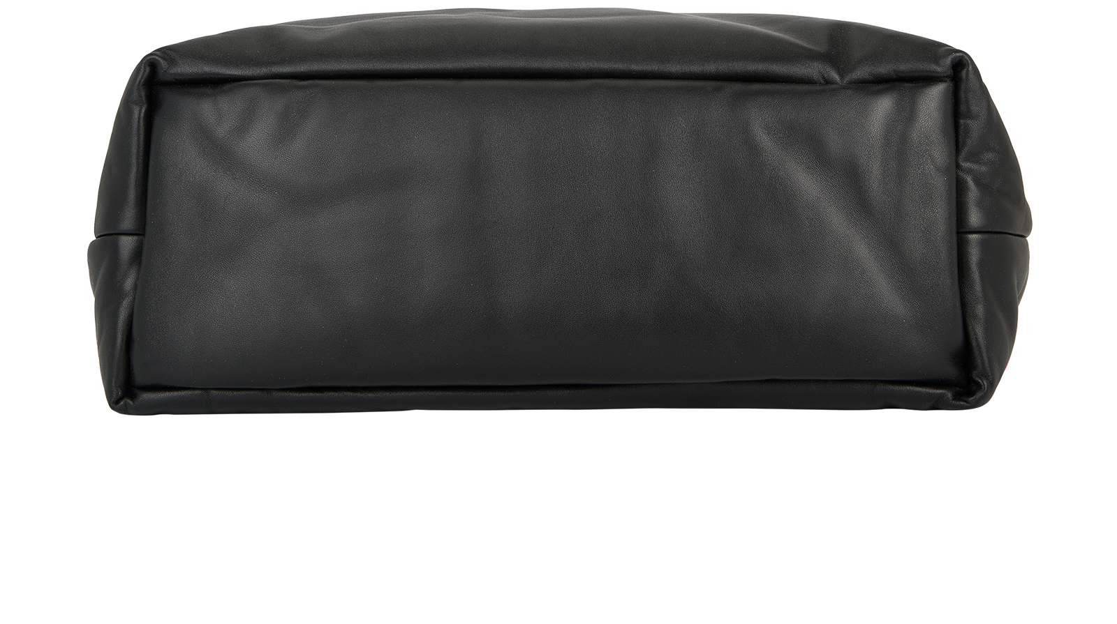 Wide Puffer Tote, &pound;1,200, Handbags, Black, Leather, Top view